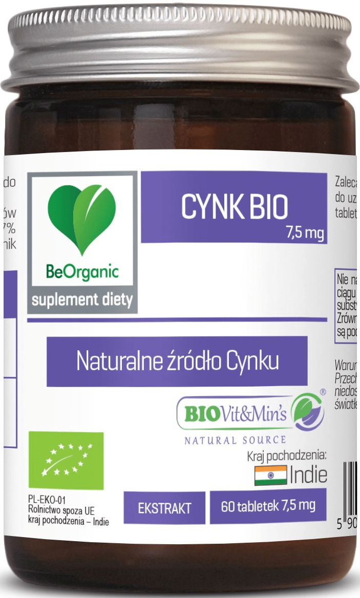 Cynk BIO 7,5 mg x 60 tabletek