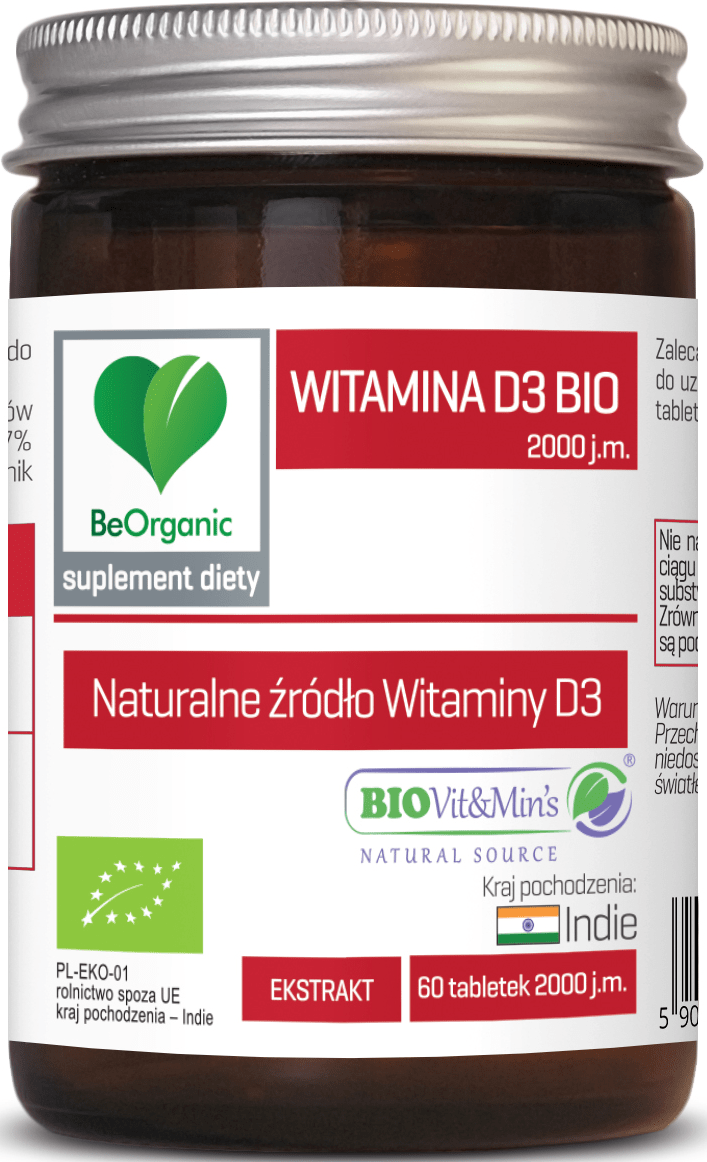 Witamina D3 BIO 2000 j.m. x 60 tabletek