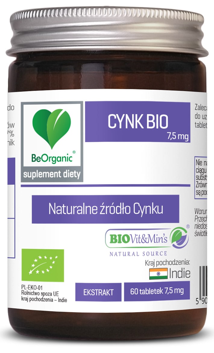 Cynk BIO 7,5 mg x 60 tabletek