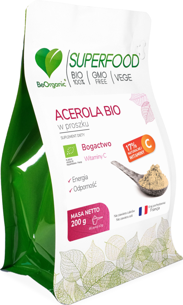 Acerola BIO w&nbsp;proszku 200g - BeOrganic