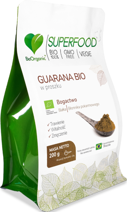 Guarana BIO w proszku 200g
