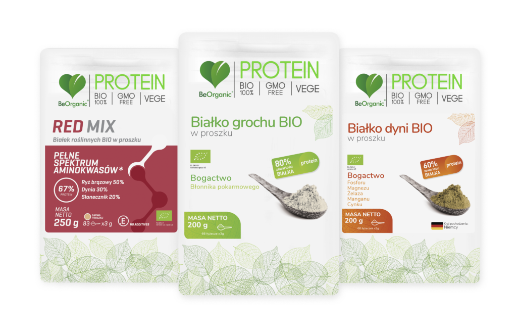 Białka ekologiczne - BeOrganic