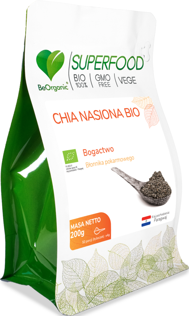 Chia nasiona BIO 200g - BeOrganic