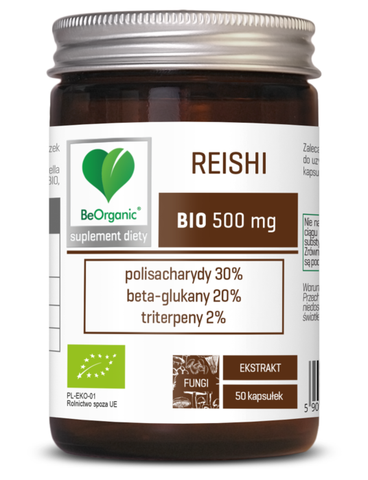 Reishi BIO ekstrakt 500 mg