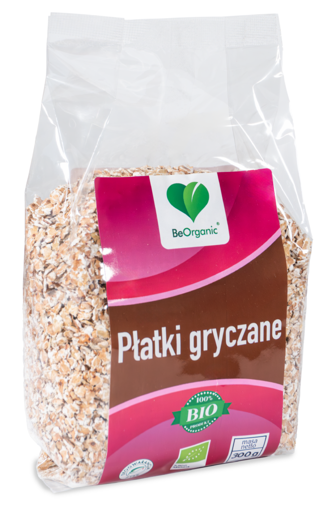 Płatki gryczane EKO 300g - BeOrganic