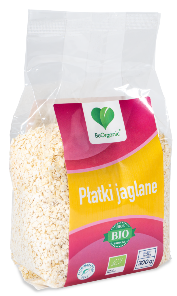 Płatki jaglane EKO 300g - BeOrganic