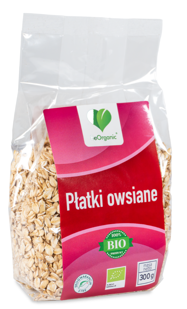 Płatki owsiane EKO 300g - BeOrganic