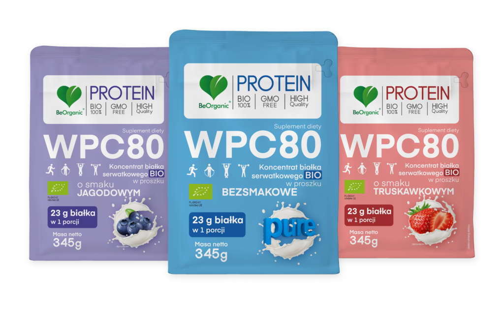 Białka WPC - BeOrganic