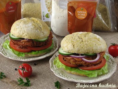 Burgery z kaszy jaglanej