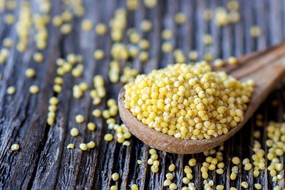 Jednym z produktów, w naturalny sposób wolnym od glutenu, jest kasza jaglana.